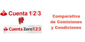 cuenta 123 cuenta zero 123 comparativa