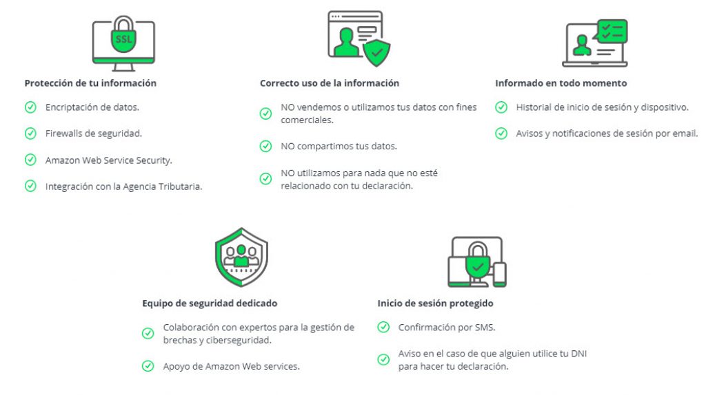 taxdown es seguro