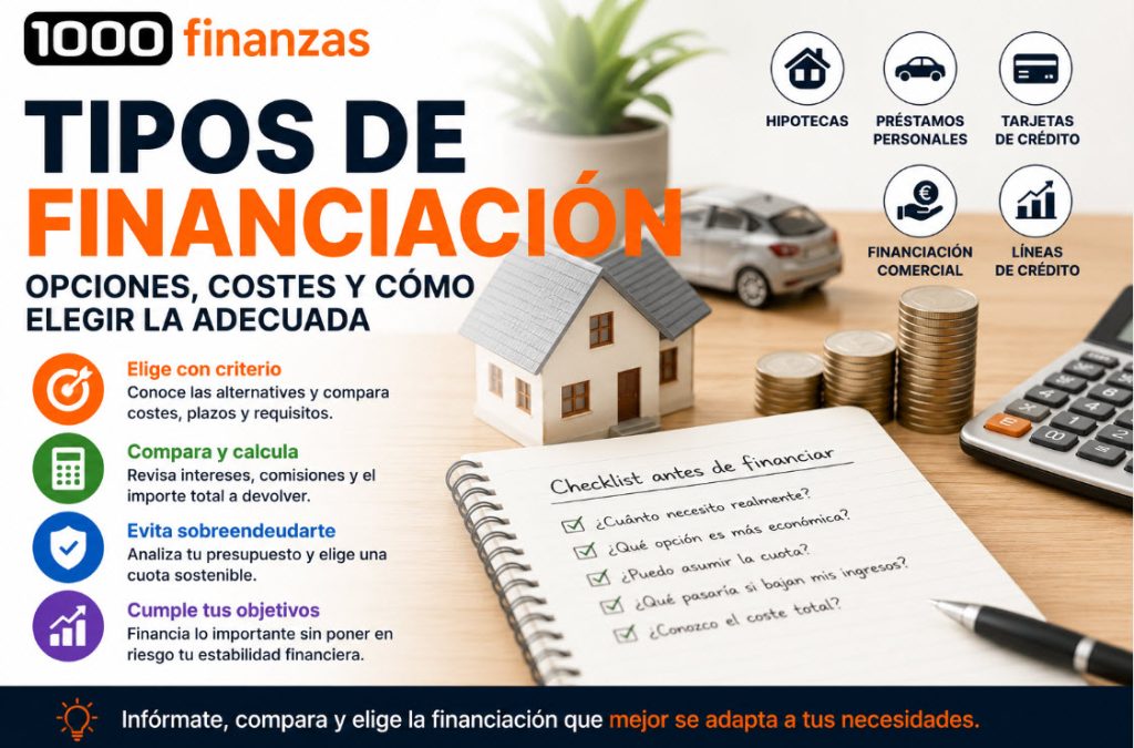 tipos de financiacion