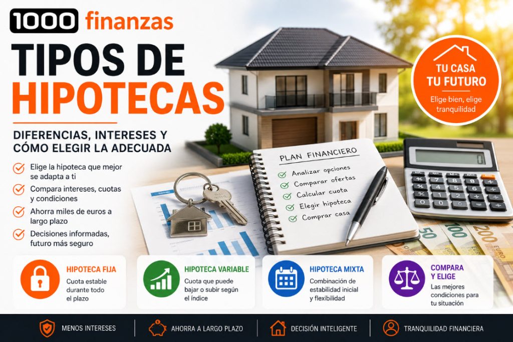 tipos de hipotecas