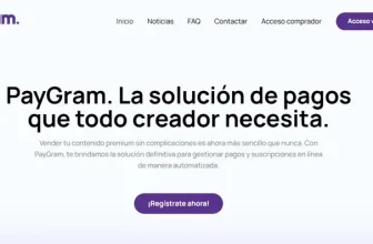 Opiniones de Paygram.vip: página principal de la pasarela de pagos para creadores